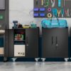 2 Door Tool Cabinets For Garage, Lockable Garage Storage Cabinet, Locking Storage Cabinet With Wheels, Rolling Tool Chest - Black - Image 2