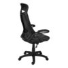 Office Chair, Adjustable Height, Swivel, Ergonomic Armrests, Contemporary / Modern - Black - Image 3
