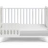 Brees Island - 3 In 1 Convertible Crib - White / Graystone - Image 3
