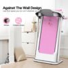 Foldable Treadmill 2.5Hp Electric Folding Treadmill Running Walking Machine For Home Gym, Max 265 Lbs Weight Capacity - Pink / White - Image 4