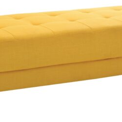 Contemporary Ottoman For Stylish Living - Yellow