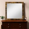 Juvanth - Rustic Mirror - Oak - Image 2
