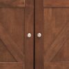 Farmhouse Style Monita Wine Cabinet With Storage Space - Walnut - Image 13