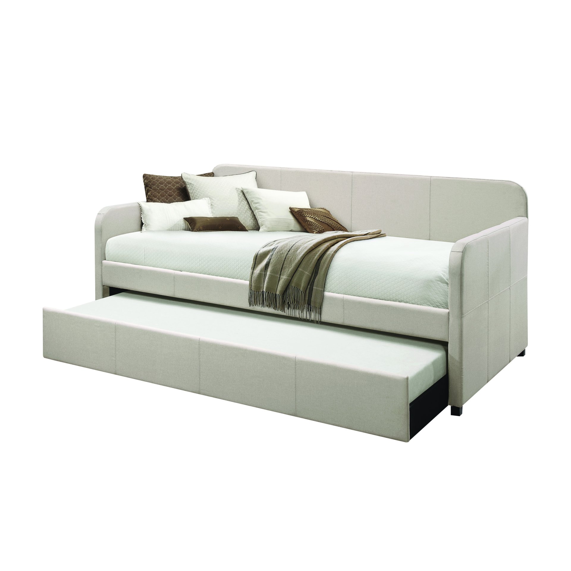 Jagger - Twin Daybed With Trundle - Fog - Image 13