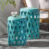 Selen - Side Table - Teal - Image 2