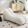 Creative Bean Bag Sofa Chair With High Quality Sponge Filling - White - Image 2