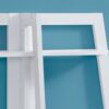 Bookshelf, Bookcase, Etagere, 3 Tier, For Office, Contemporary & Modern - White - Image 2