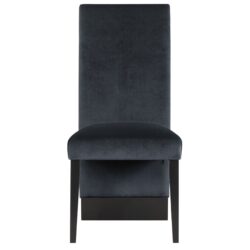 Stacey - Dining Chair With Extended Back (Set of 2) - Black