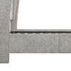 Fontana - Queen Wingback Upholstered Platform Bed Frame - Silver Gray - Image 8