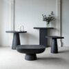 Oval Coffee Table - Black - Image 11