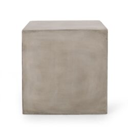 Outdoor Side Table - Light Gray