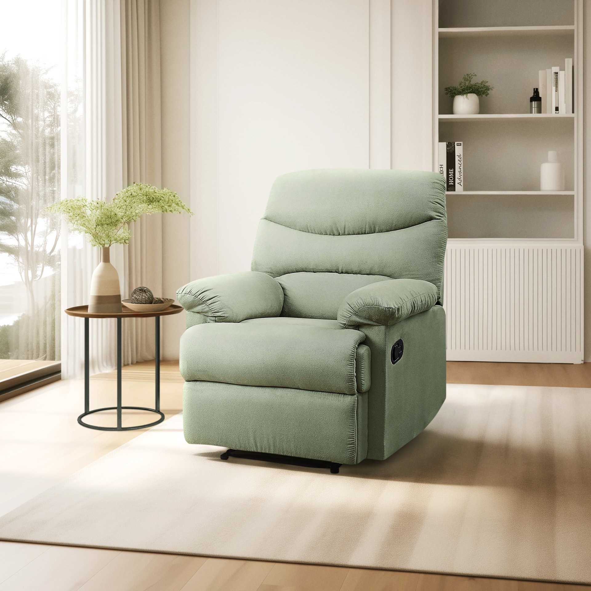 Arcadia - Micro Motion Recliner - Sage - Image 8