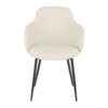 Boyne - Industrial Chair - Black / Cream - Image 5