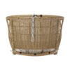 Malia - Outdoor / Indoor Wicker Hanging Chair With Cushion - Brown / Beige - Image 8