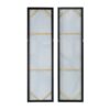 Elongated Modern Abstract Oil Painting, Rectangle Framed Wall Art (Set of 2) - Multicolor - Image 9