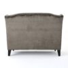 Nurturing - Upholstered Loveseat With Wing Back And Diamond Tufting - Gray - Image 7