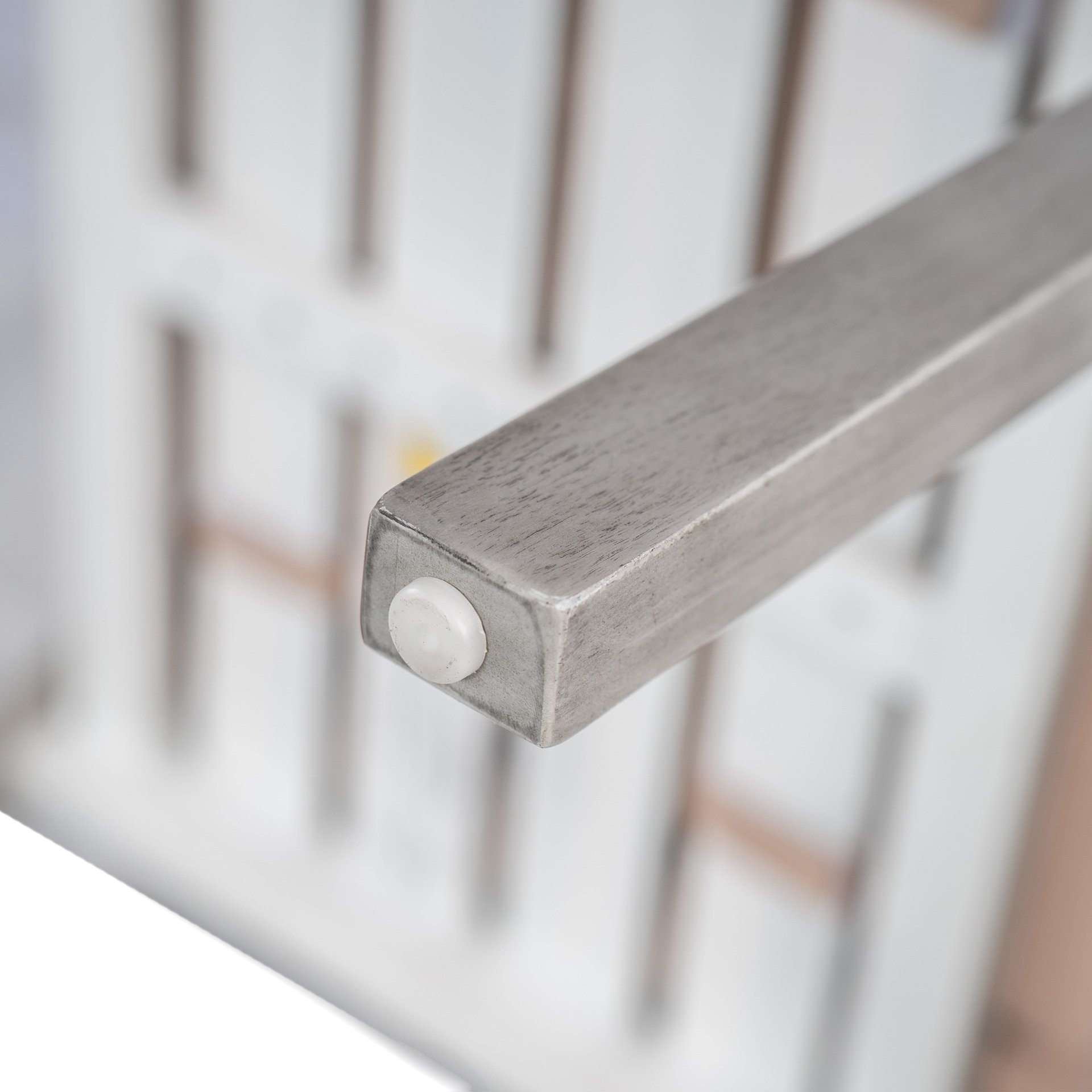 Outdoor Dinning Set 4 Person Outdoor Wooden Dinning Set With An Umbrella Hole And Removable Cushions For Patio, Backyard, Garden - Antique Gray - Image 21