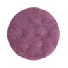 Yolanda - Round Upholstered Accent Ottoman - Purple Floral / Gold - Image 2