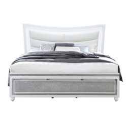 Maloise - King Bed - White