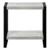 Accent Table, Side Industrial - Gray - Image 2