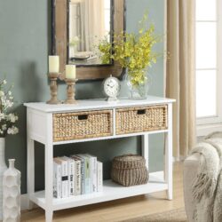 Flavius - Console Table - White