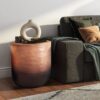 Nova - Metal Side Table - Copper Ombre - Image 6