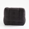Fluffy Bean Bag Chair, Comfortable Bean Bag For Adults And Children, Super Soft Lazy Sofa Chair With Memory Foam And Ottoman, Indoor Modern Focus Bean Bag Chair For Living Room, Bedroom, Apartment - Black - Image 11
