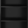 Amherst - 5 Shelf Bookcase - Black - Image 5