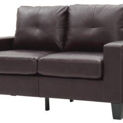 Modular Loveseat - Dark Brown