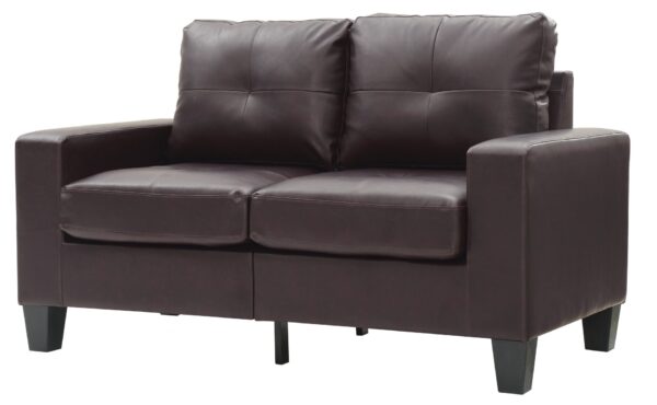 Modular Loveseat - Dark Brown