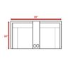 Outdoor Loveseat With Cushions, Ready To Use - Espresso - Image 3