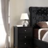 Daniel - Transitional Nightstand - Black - Image 7