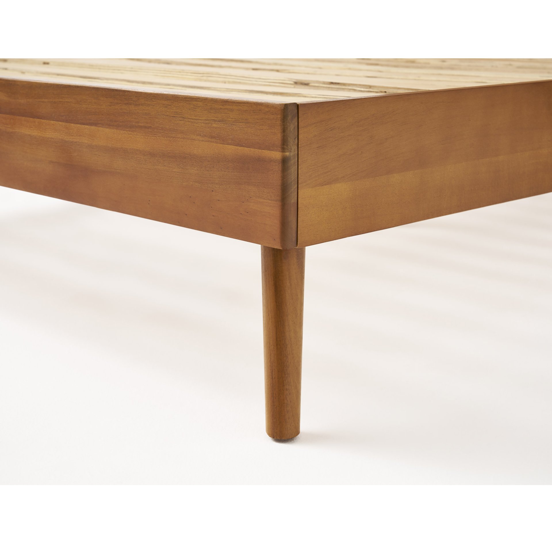 Okioki - Mid Century Stained Solid Bed Twin Long - Natural - Image 7