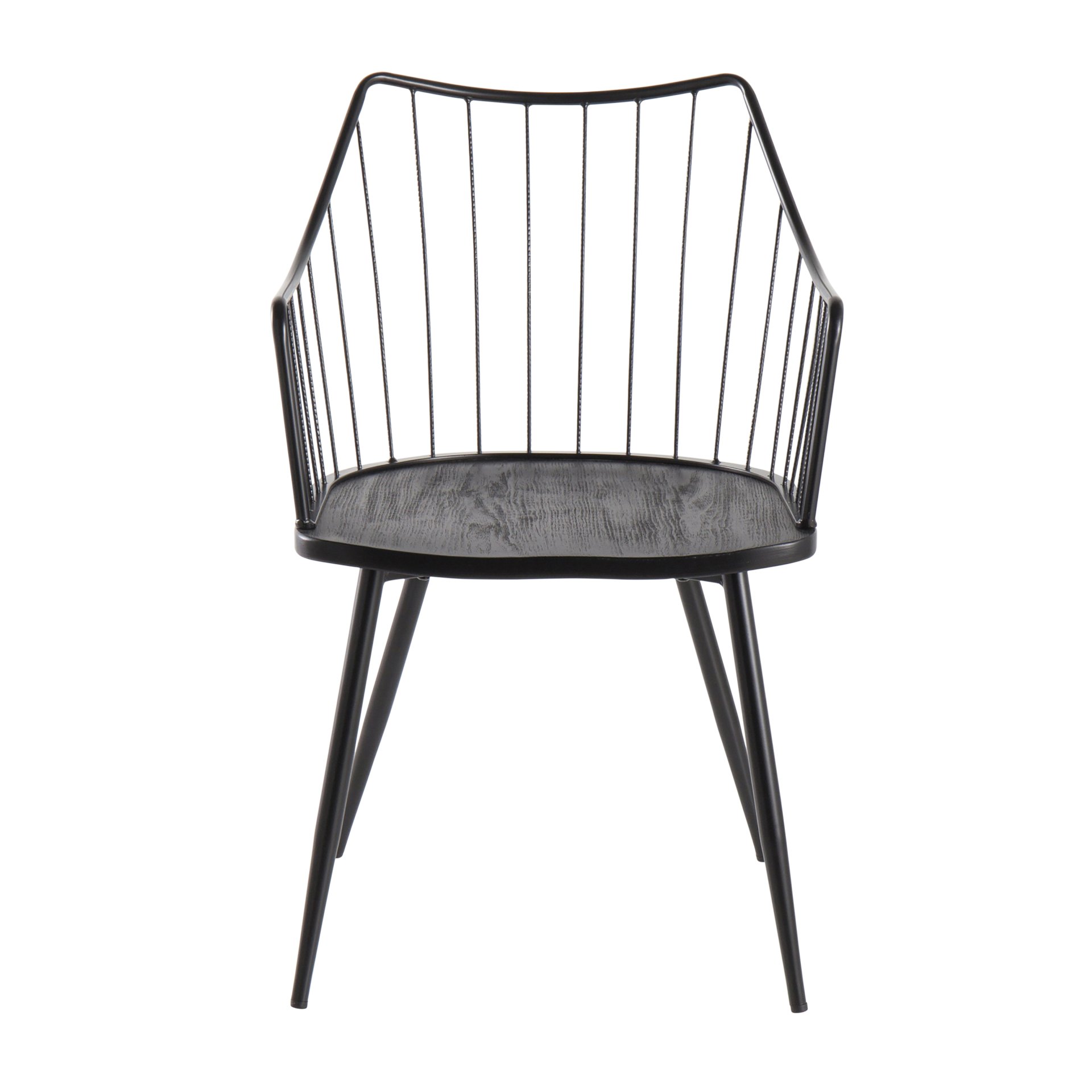 Winston - Farmhouse Chair - Black - Image 5