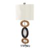 Hoops - Table Lamp (Set of 2) - Cedar / Bronze / White - Image 5