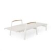 Oxton - Chaise Lounge Stylish Outdoor Seating - White - Image 12