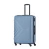 3 Piece Luggage Sets, Lightweight Suitcase With Two Hooks, Spinner Wheels, Tsa Lock, (20/24/28) - Blue - Image 6