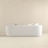 Markus - Mid-Century Modern Luxury Tight Back Couch - White - Image 5