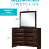 Marilla - Dresser - Cappuccino - Image 6