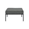 Rajni - Patio Set (1 Armed Chair, 1 Ottoman) - Gray - Image 7