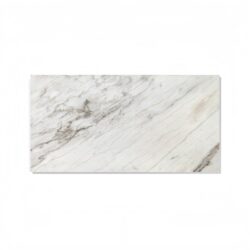 Snow Mountain Polished Marble Tile For Wall And Floor Stone - White / Natural