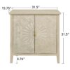 2 Door Cabinet, American Furniture, Suitable For Bedroom, Living Room, Study - Natural - Image 3