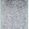 Square Mirrored End Table With Led Lights, Modern Side Table With Crushed Diamond For Living Room - Silver - Image 8