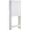 Home Bathroom Shelf Over-The-Toilet, Bathroom Spacesaver, Bathroom Storage Cabinet Organizer - White - Image 13