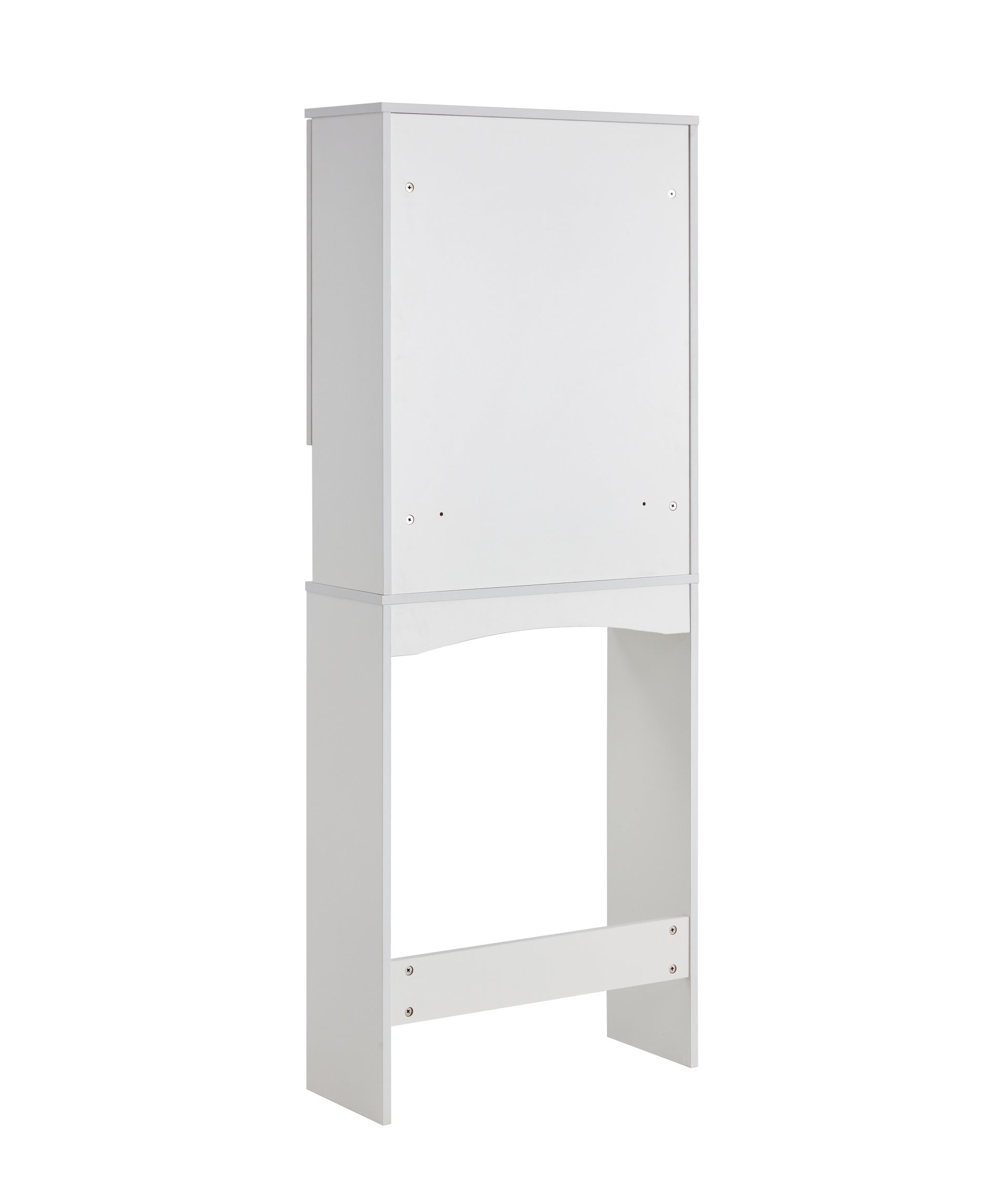 Home Bathroom Shelf Over-The-Toilet, Bathroom Spacesaver, Bathroom Storage Cabinet Organizer - White - Image 13