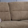 Diego - Sectional Sofa With Right Facing Chaise Storage Ottoman And 2 Accent Pillows - Brown - Image 5