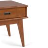Draper - Mid Century End Table - Teak Brown - Image 6
