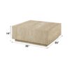 Deon - Travertine Table - Beige - Image 5