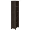 Acadian - 5 Shelf Bookcase - Brunette Brown - Image 2