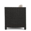 Puerta - Loveseat Outdoor Seating With Water Resistant Cushions - Dark Brown - Image 9